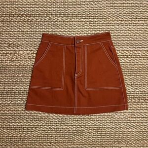 Zara Sienna Brown Pencil Skirt!